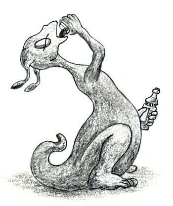 Amaretto kippen © 1989 M. Stoewer