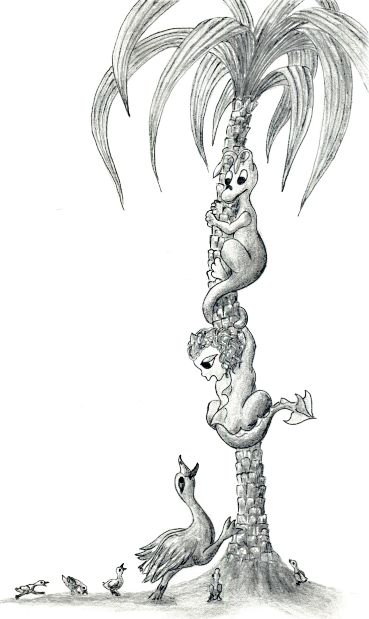 Entenfamilie © 1989 / 2008 M. Stoewer