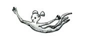 Ulla fliegt © 1989 M. Stoewer