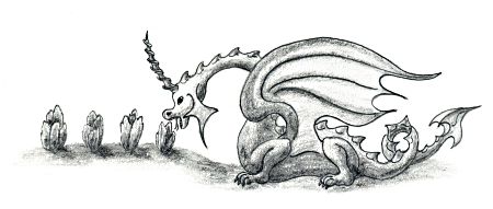 Salatdrache © 1989 M. Stoewer
